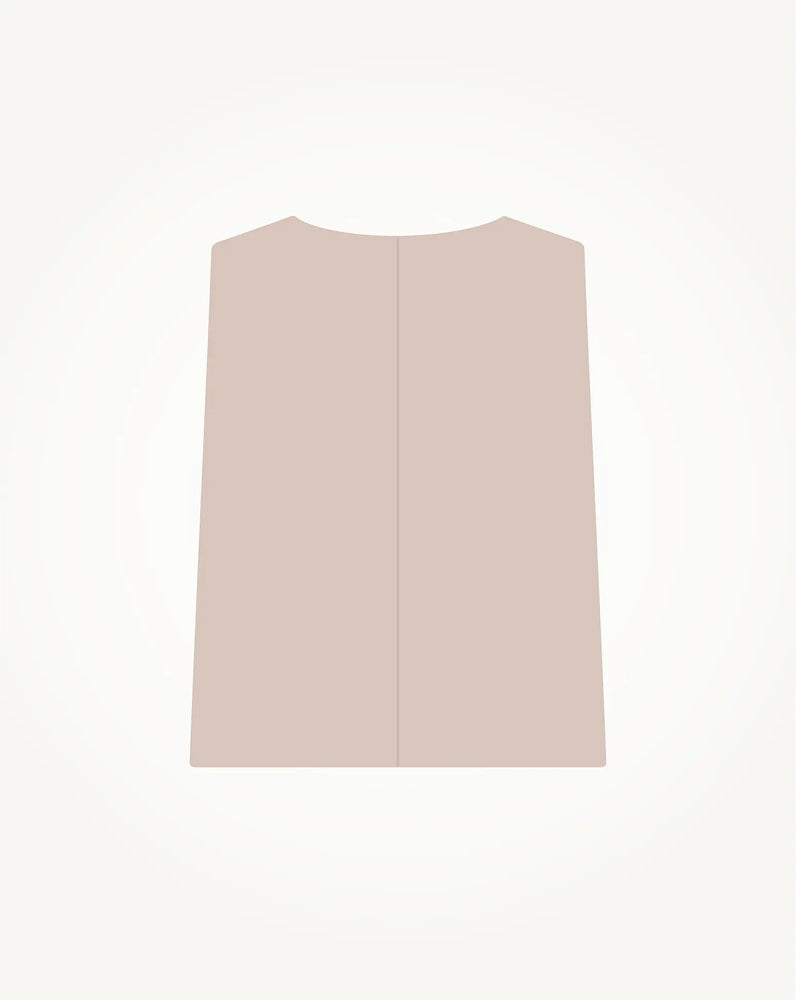 Woven Gilet | Clay  Overwear    Stéfanos Eleá