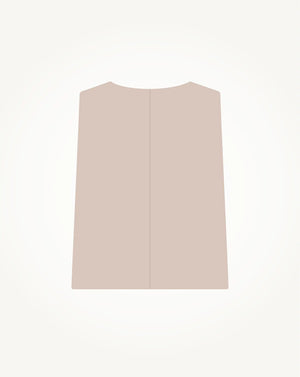 Woven Gilet | Clay  Overwear    Stéfanos Eleá